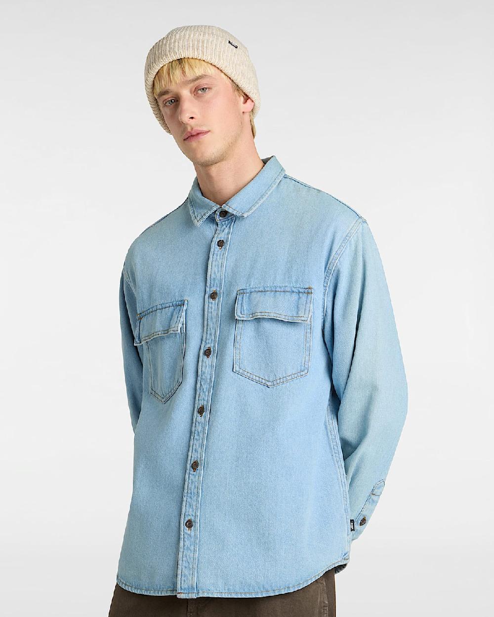 Vans Camisa Vaquera Palmhill En Azul| Vans ES