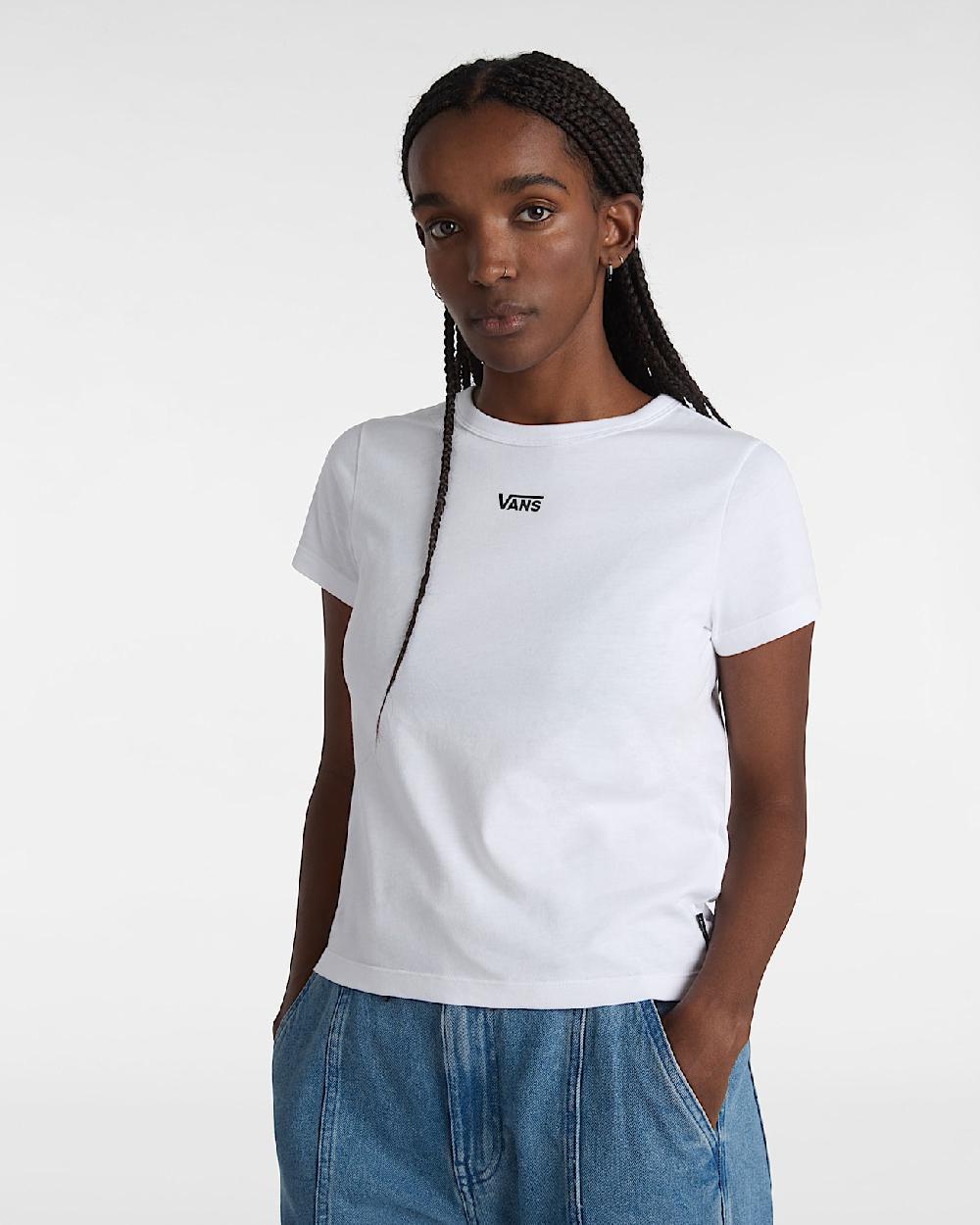 Vans Camiseta Corta Basic En Blanco| Vans ES