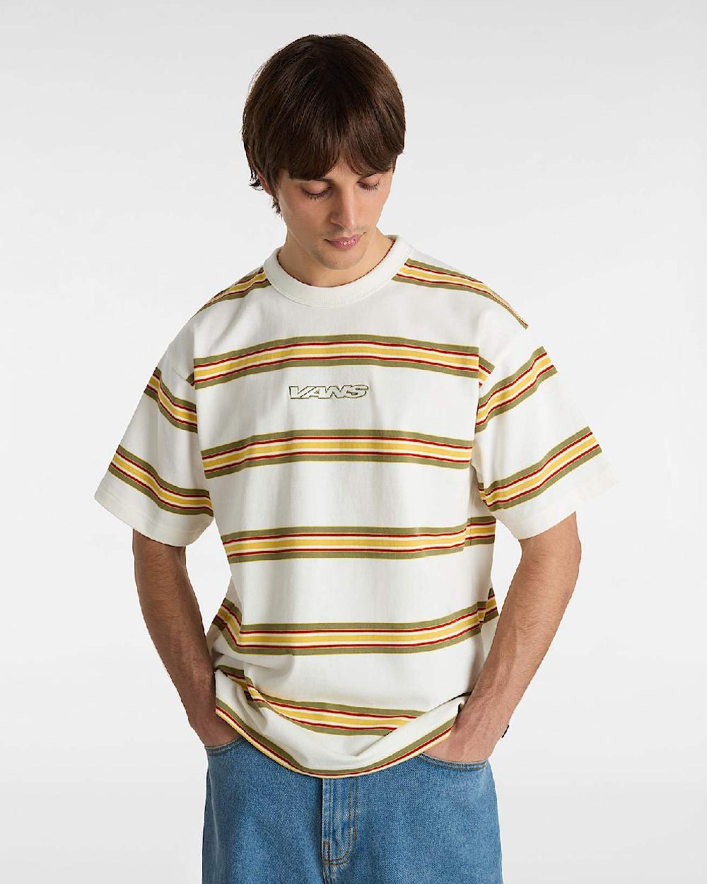 Vans Camiseta Mesa Stripe En Blanco| Vans ES