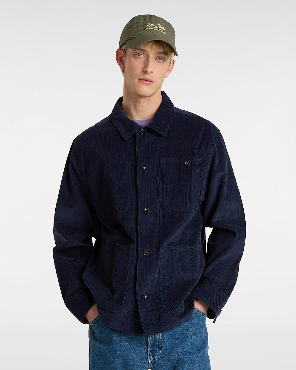 Vans Chaqueta De Pana Drill Chore En Azul| Vans ES