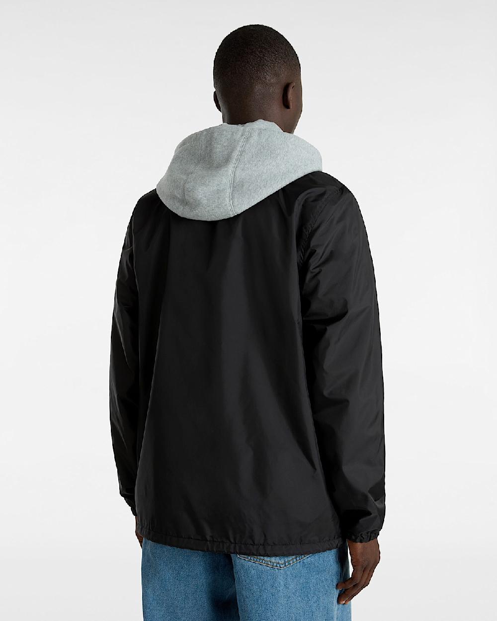 Vans Chaqueta Riley II Coach En Negro| Vans ES