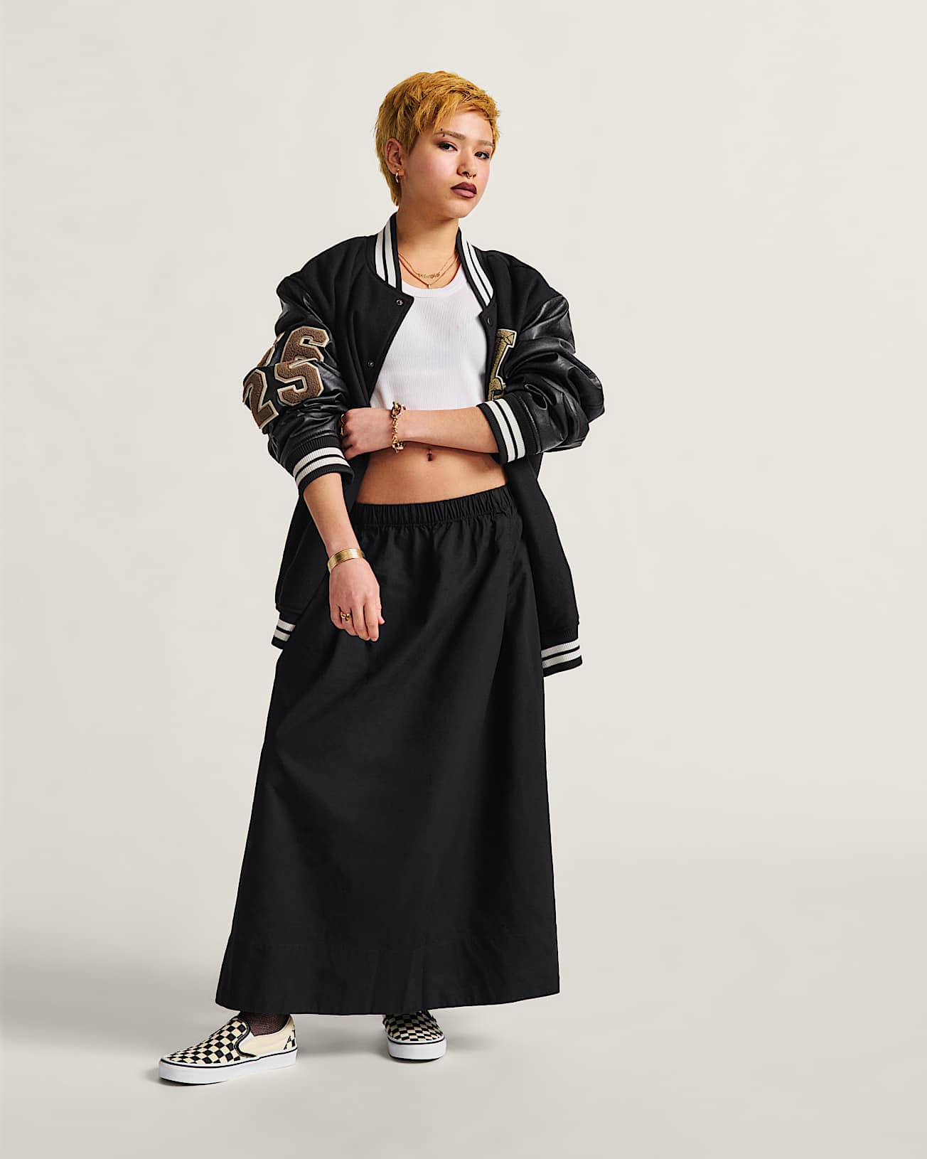 Vans Falda Larga Francesca En Negro| Vans ES