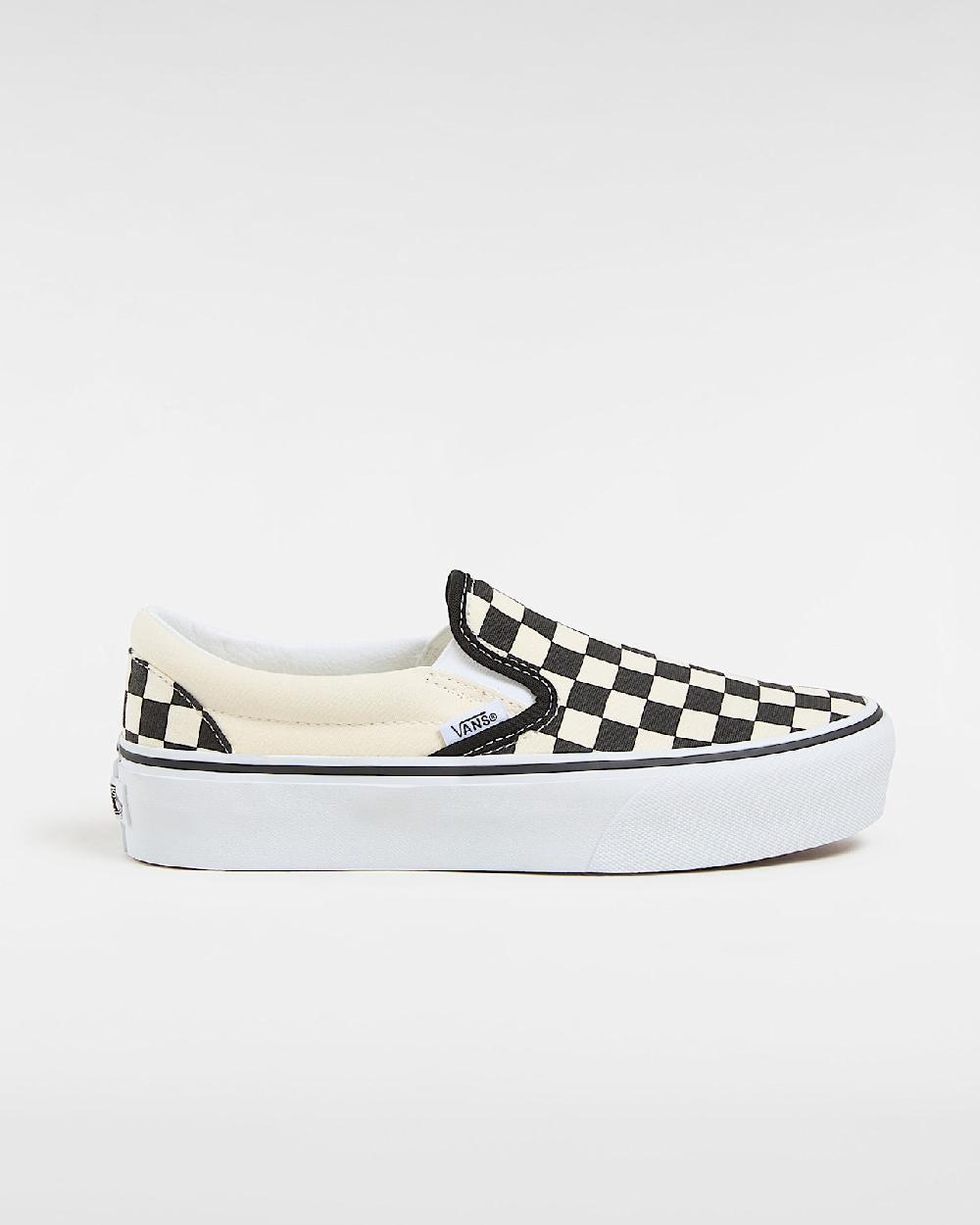vans Zapatillas con plataforma Slip-On en Negro$$Blanco| Vans ES