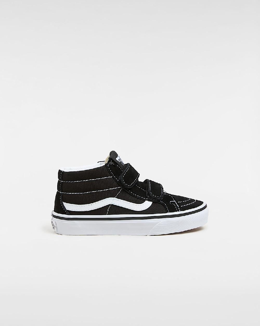vans Zapatillas de niños Sk8-Mid (4-8 años) en Negro| Vans ES