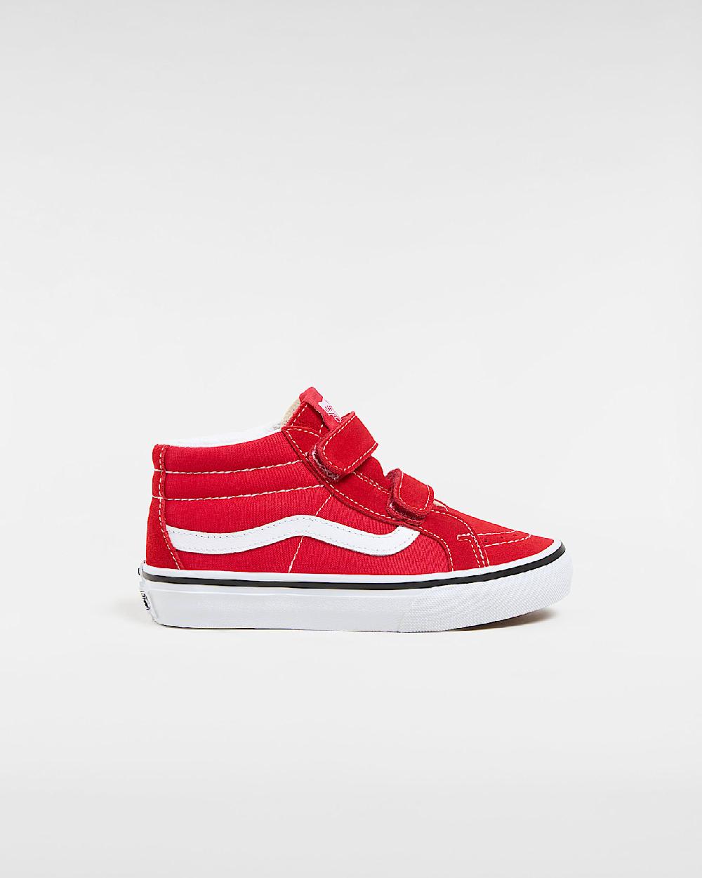 vans Zapatillas de niños SK8-Mid (4-8 años) en Rojo| Vans ES
