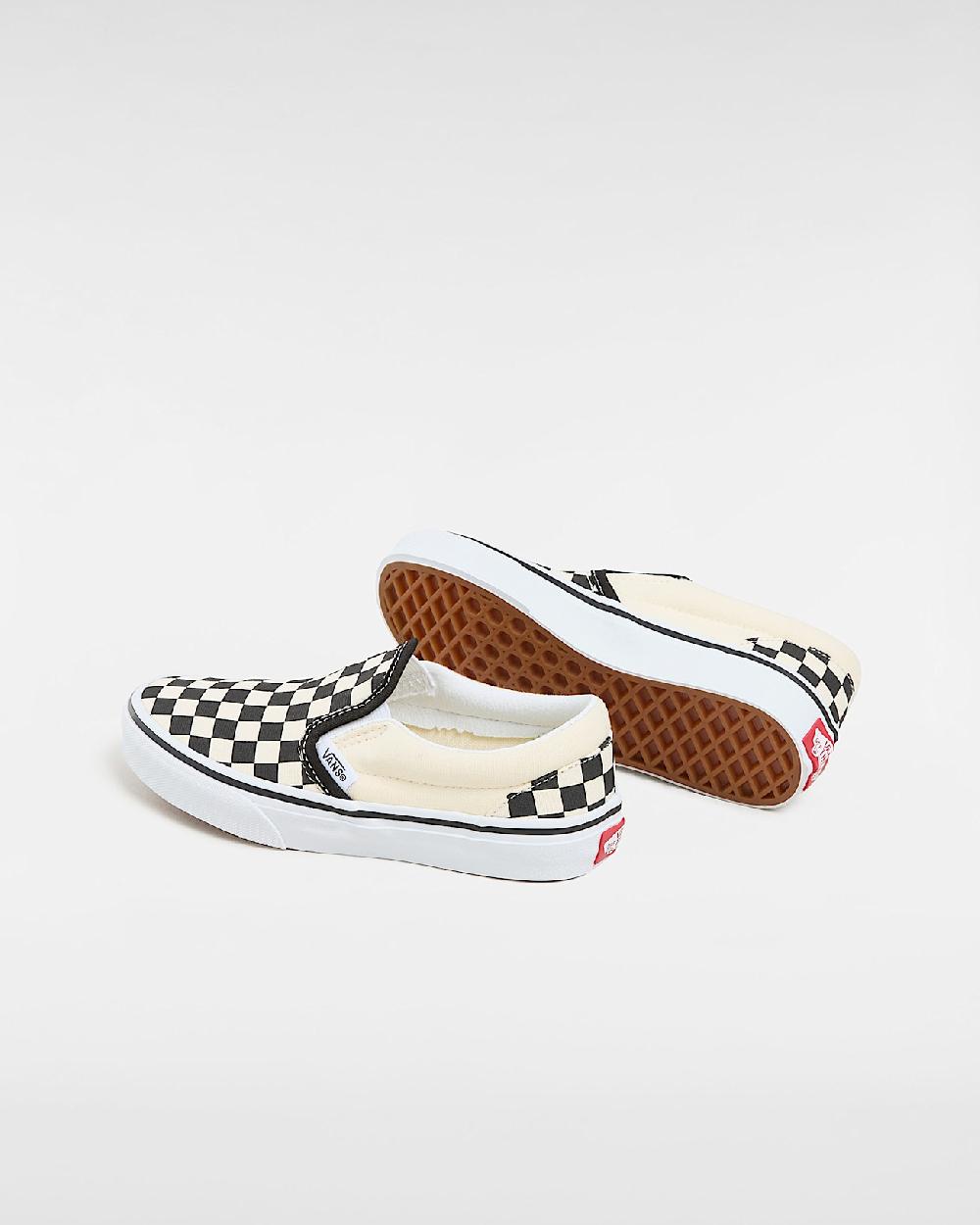 Vans Zapatillas Junior Slip-On (4-8 Años) En Negro$$Blanco| Vans ES