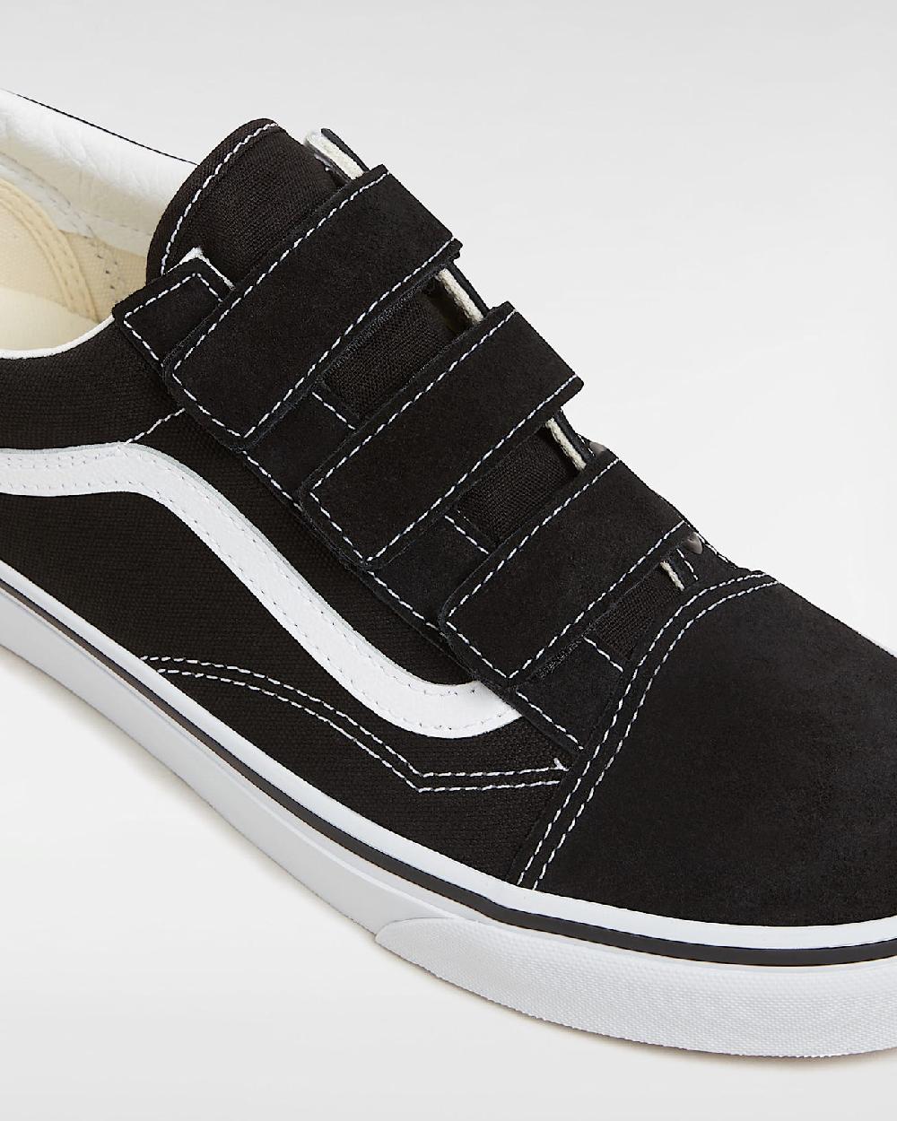 Vans Zapatillas Old Skool Con De Ante Y Lona En Negro$$Blanco| Vans ES