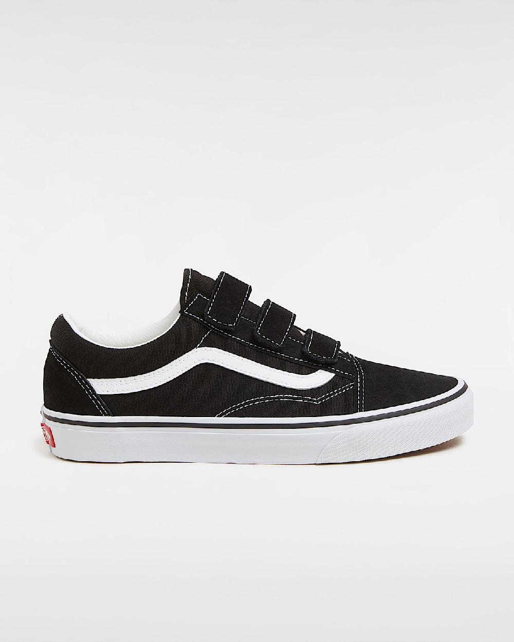 vans Zapatillas Old Skool con de ante y lona en Negro$$Blanco| Vans ES