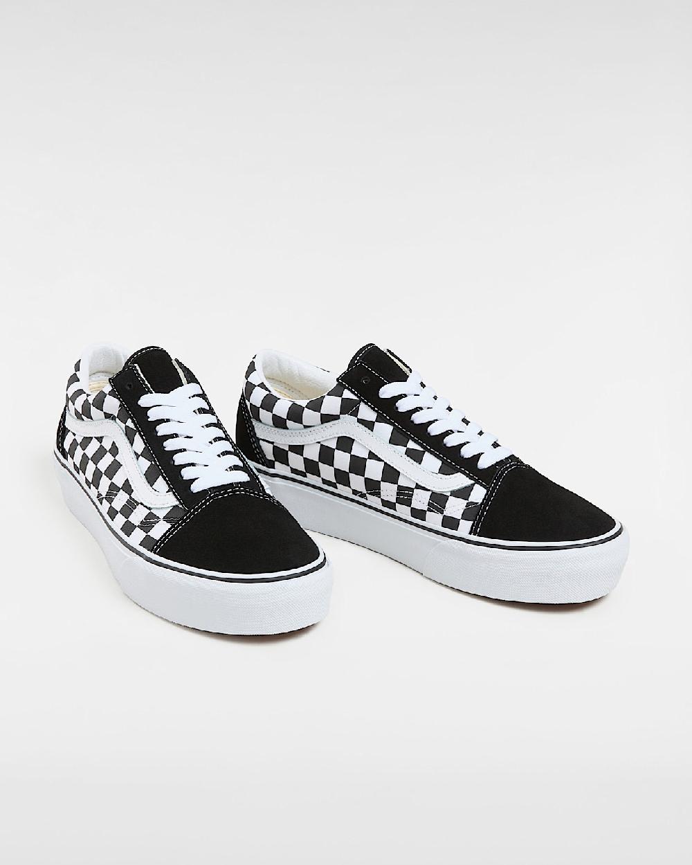 Vans Zapatillas Old Skool Con Plataforma En Negro$$Blanco| Vans ES