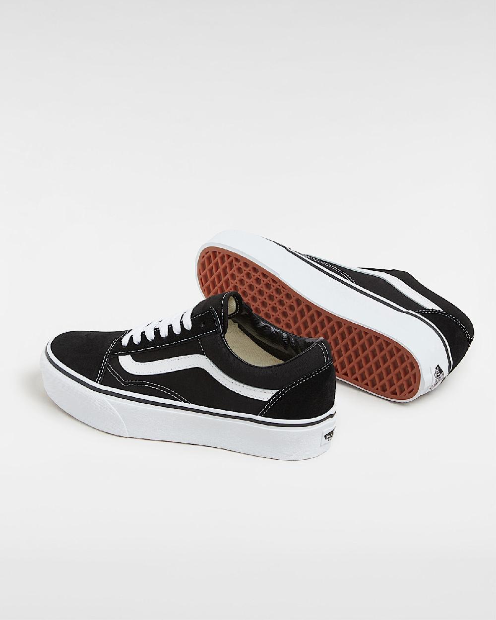 Vans Zapatillas Old Skool De Plataforma En Negro| Vans ES