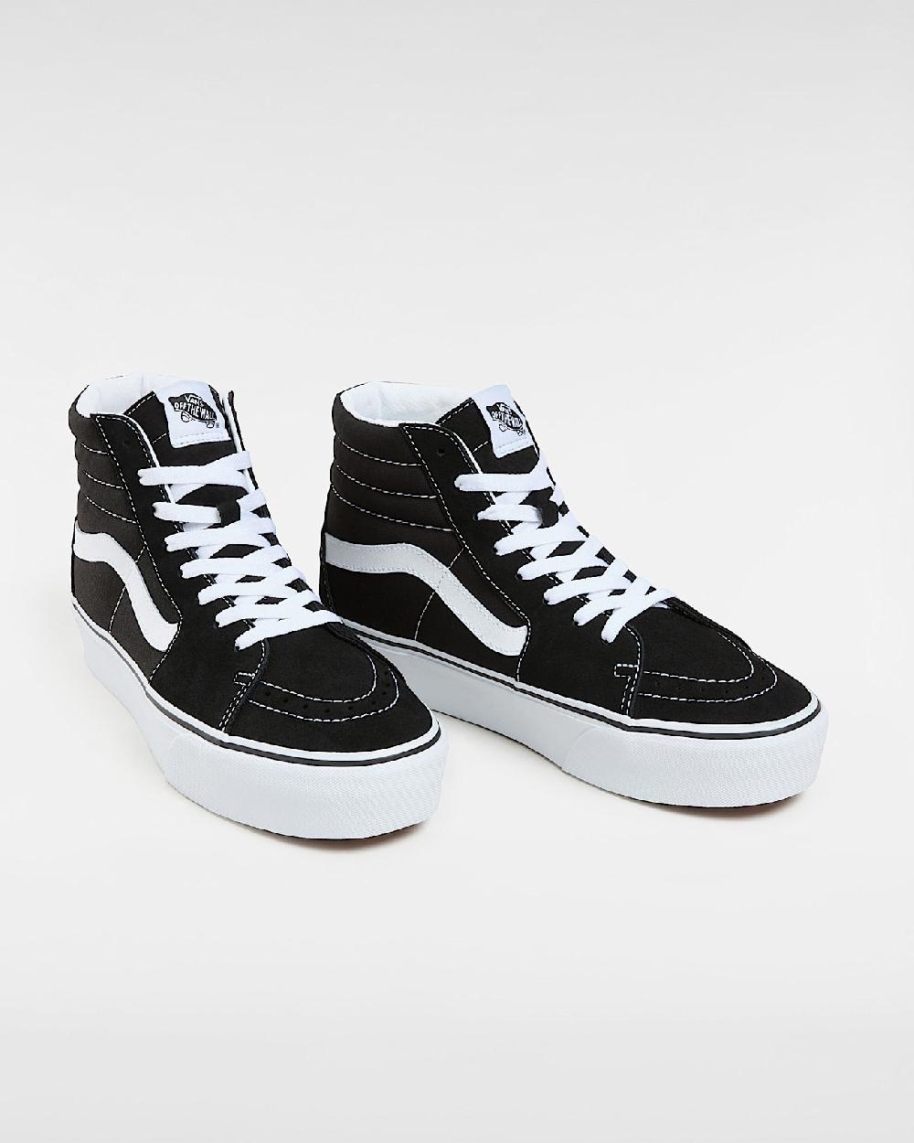 Vans Zapatillas Sk8-Hi De Ante Con Plataforma En Negro| Vans ES