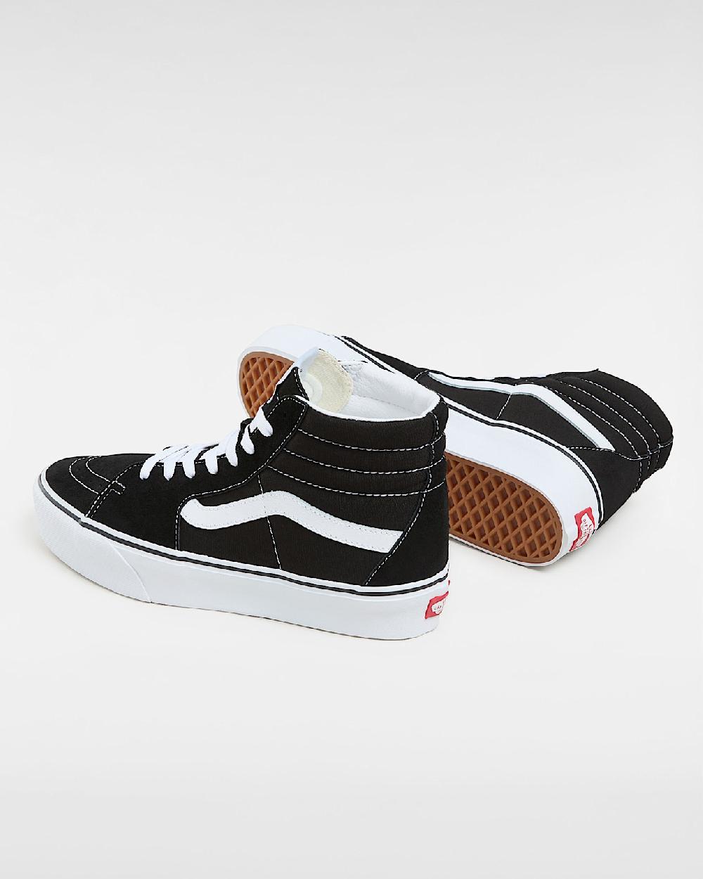 Vans Zapatillas Sk8-Hi De Ante Con Plataforma En Negro| Vans ES