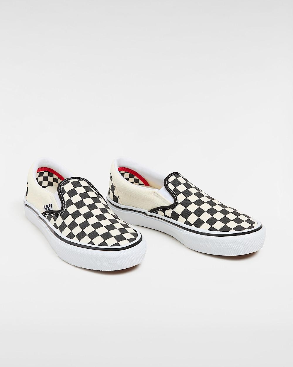 Vans Zapatillas Skate Slip-On En Negro$$Blanco| Vans ES