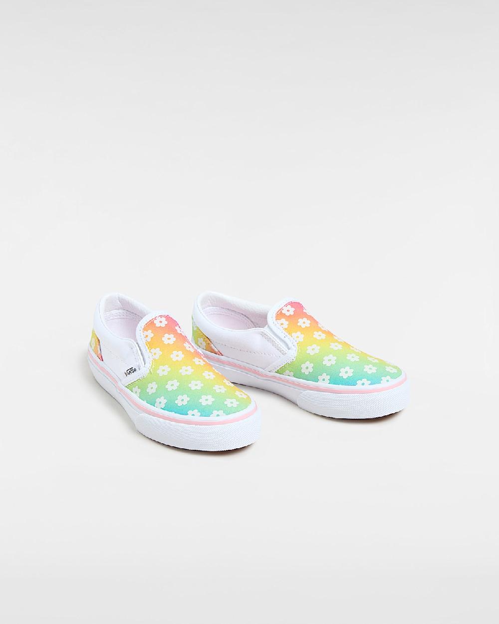 Vans Zapatillas Slip-On De Niños (4-8 Años) En Blanco| Vans ES