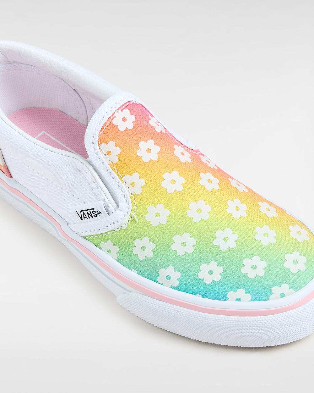 Vans Zapatillas Slip-On De Niños (4-8 Años) En Blanco| Vans ES