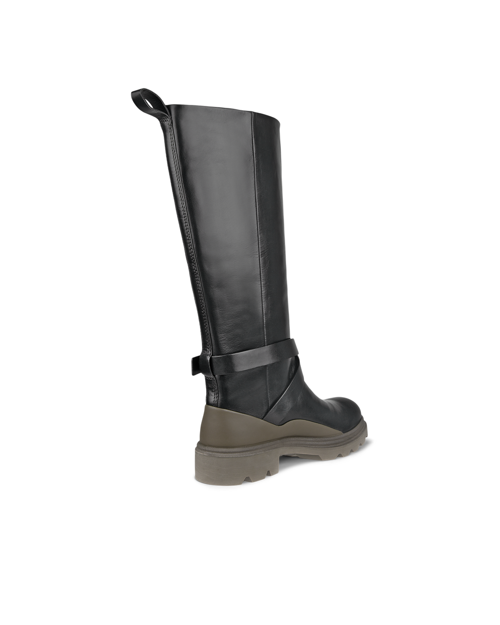 Ecco Botas De Caña Alta De Piel ECCO® Grainer Para Mujer