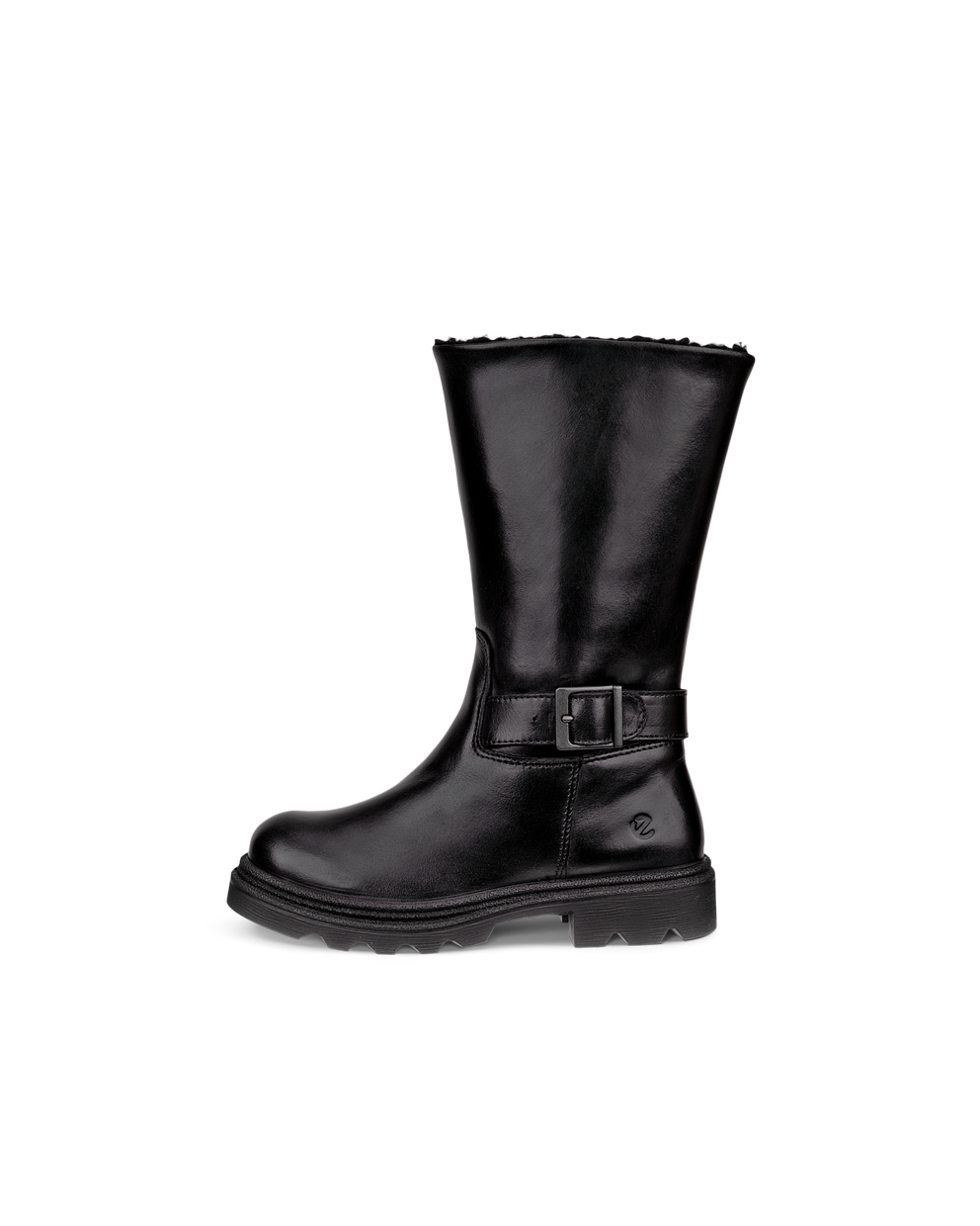 Ecco Botas de caña alta impermeable de piel ECCO® Grainer para niño/a