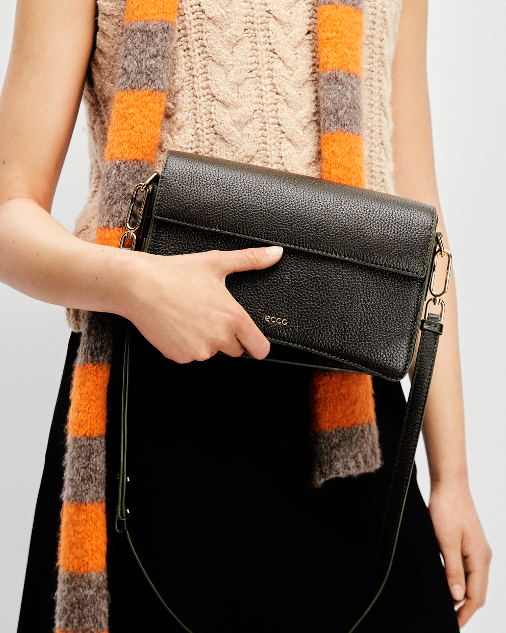 Ecco Bolso Bandolera De Piel ECCO® Pinch