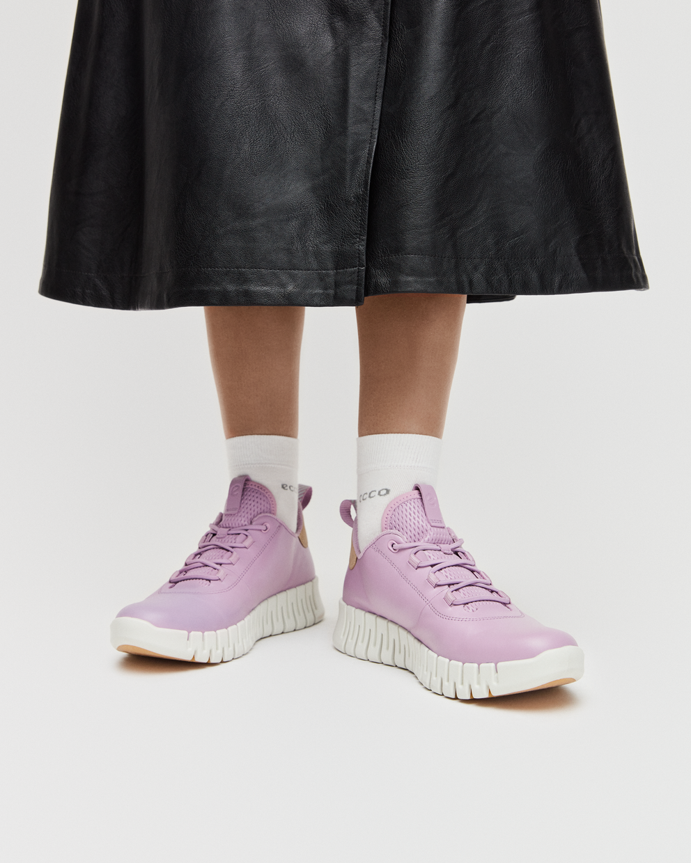 Ecco Zapatillas De Piel ECCO® Gruuv Para Mujer