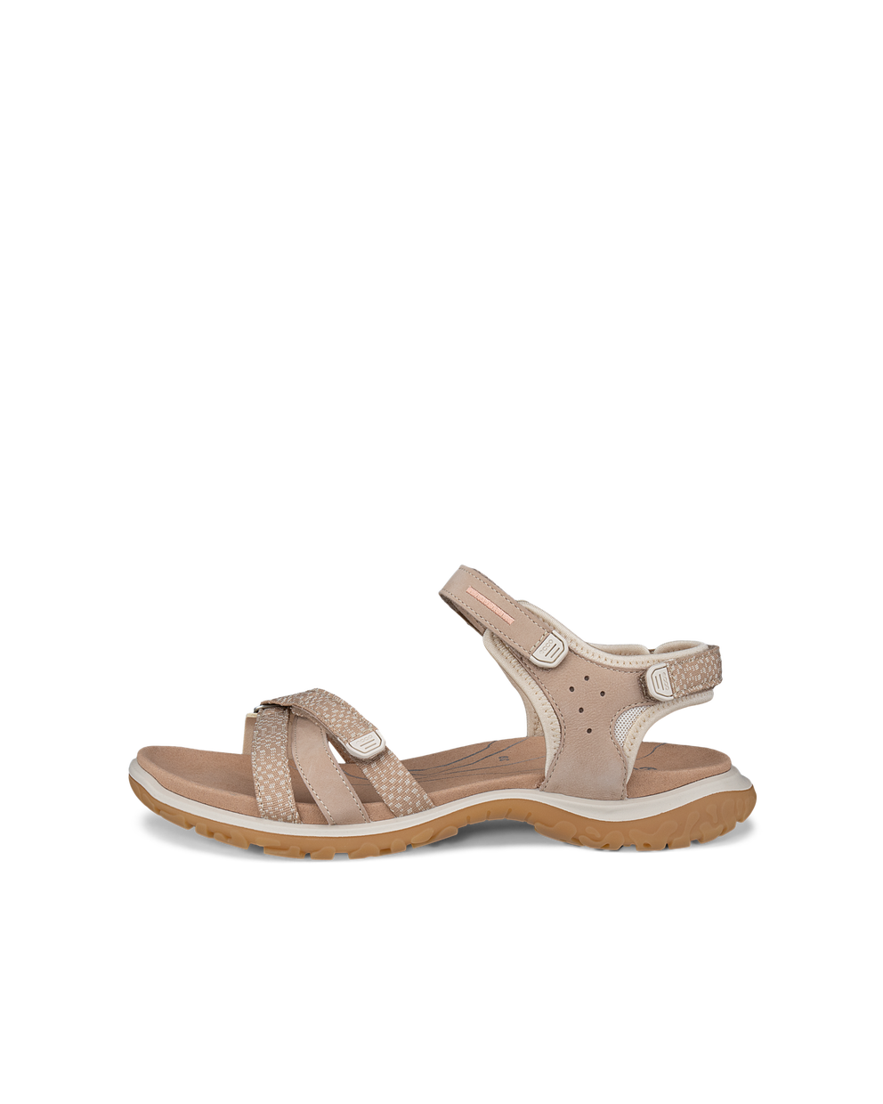 Ecco Sandalias con dos tiras de nobuk ECCO® Offroad Roam para mujer