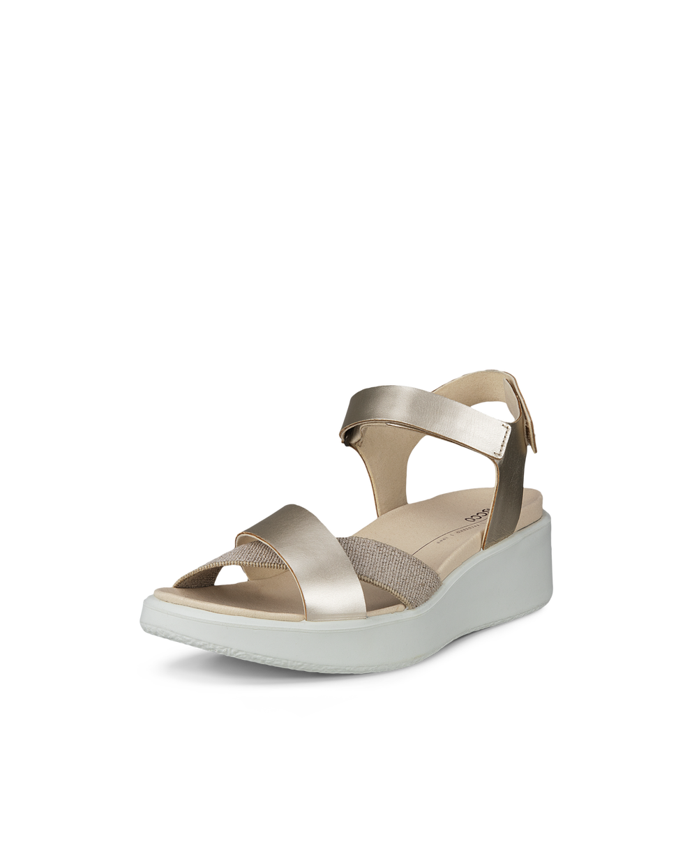 Ecco Sandalias De Piel Con Cuña ECCO® Flowt Wedge LX Para Mujer