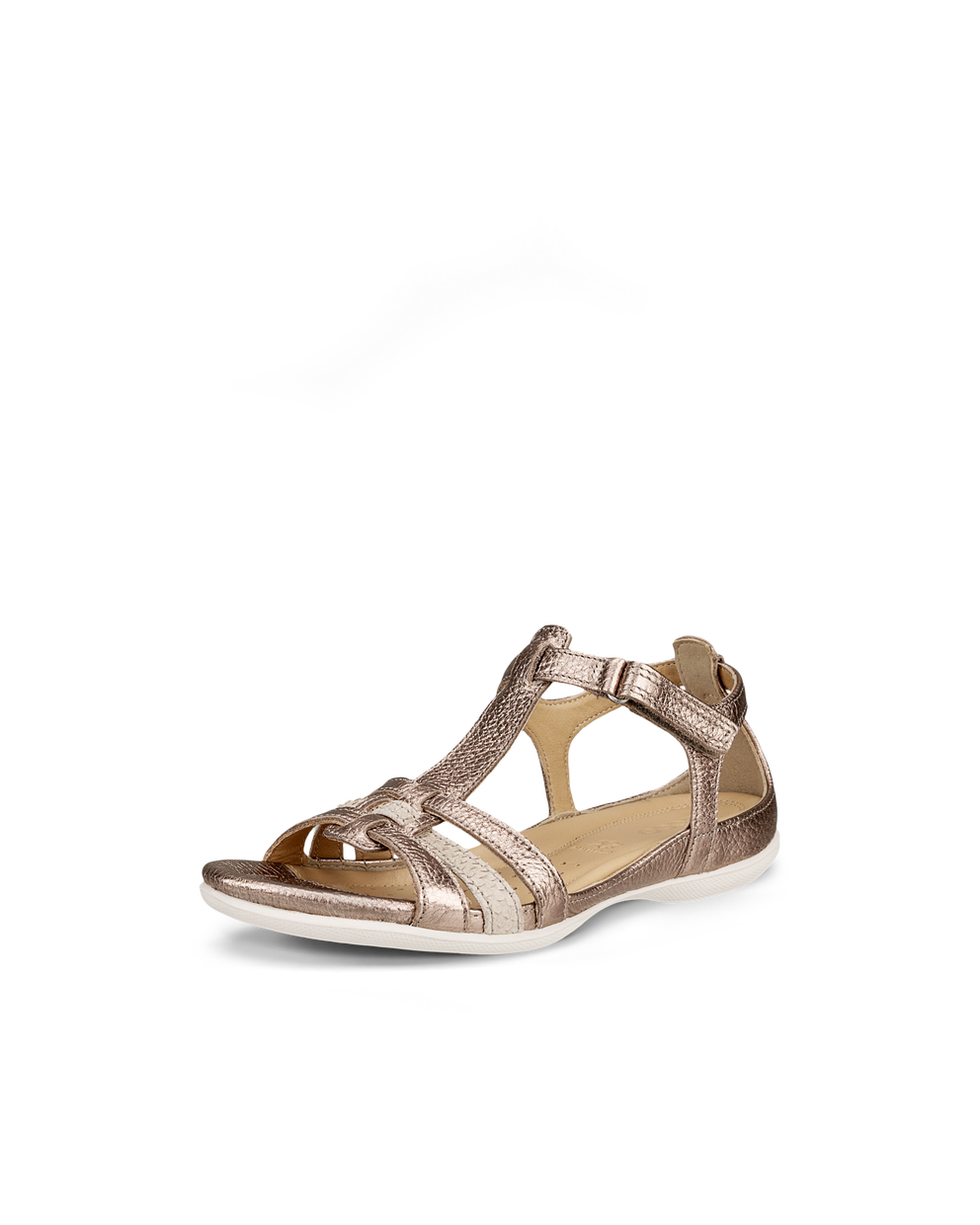 Ecco Sandalias De Piel Con Tira En T ECCO® Flash Para Mujer