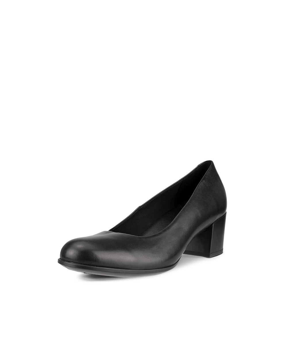 Ecco Zapatos De Piel Con Tacón Cuadrado ECCO® Dress Classic 35 Para Mujer