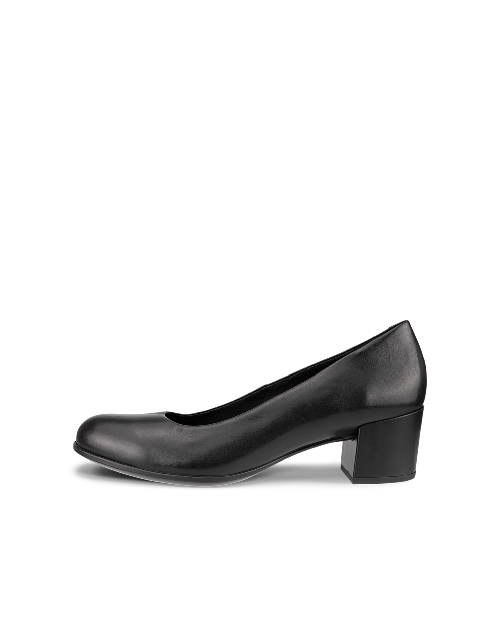 Ecco Zapatos de piel con tacón cuadrado ECCO® Dress Classic 35 para mujer