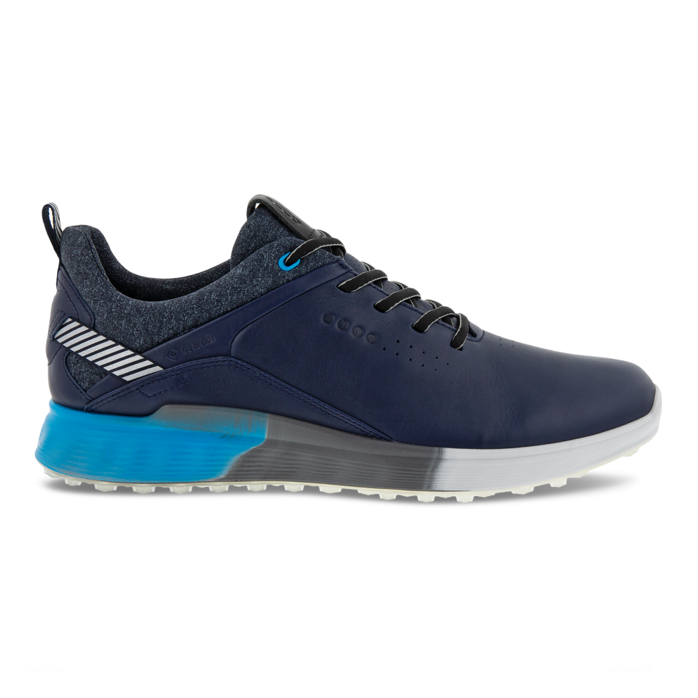 Ecco Zapatos golf de piel Gore-Tex ECCO® Golf S-Three para hombre