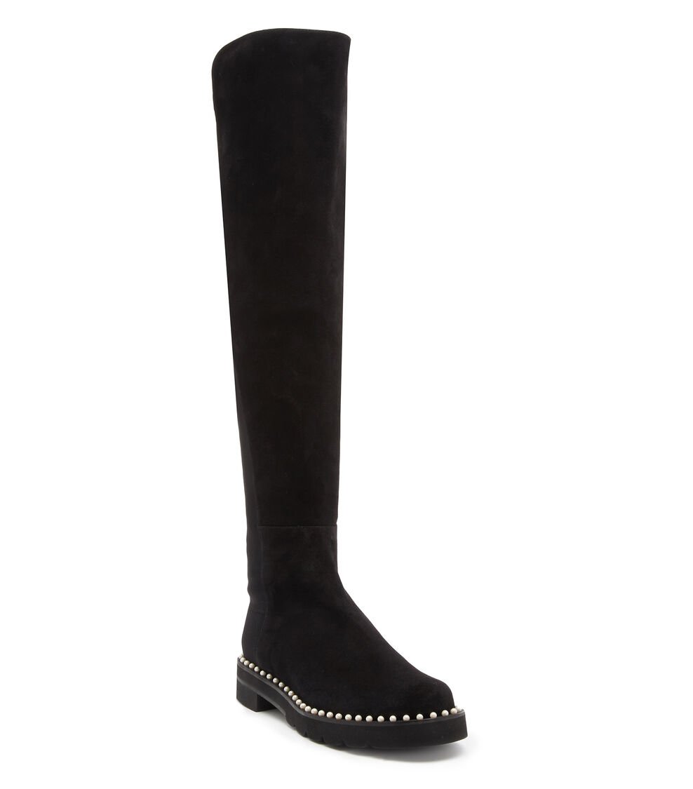 Stuart Weitzman 5050 LIFT PEARL En NEGRO De Mujer | Stuart Weitzman®