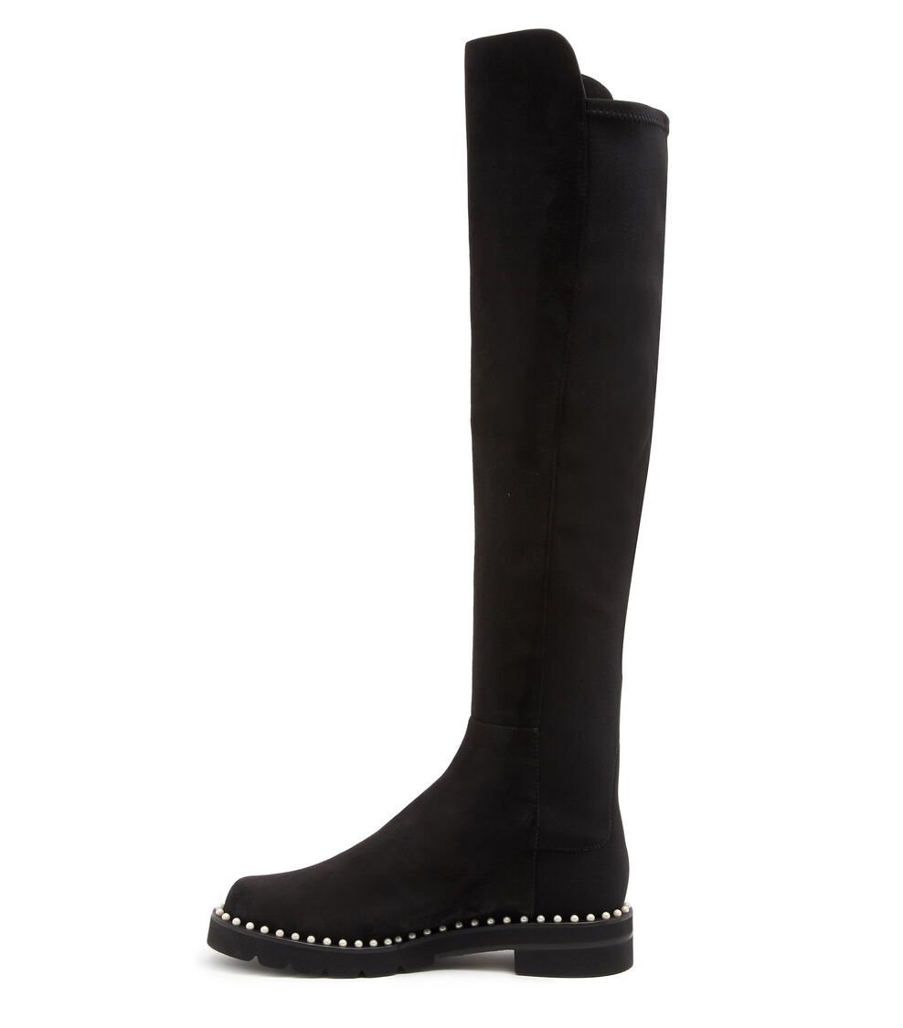 Stuart Weitzman 5050 LIFT PEARL En NEGRO De Mujer | Stuart Weitzman®