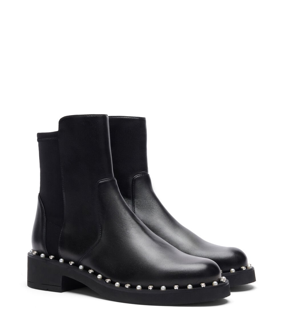 Stuart Weitzman 5050 REVERIE BOOTIE En NEGRO De Mujer | Stuart Weitzman®