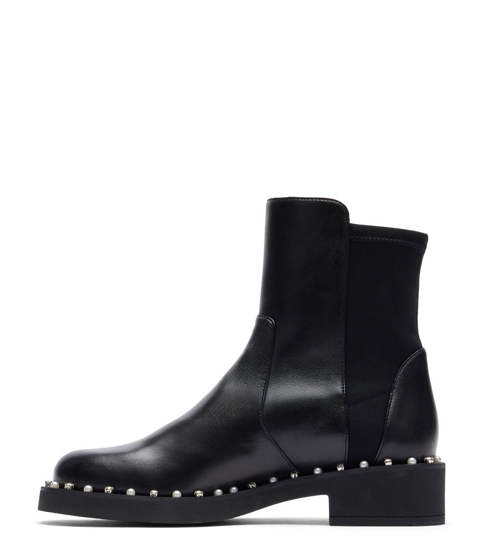 Stuart Weitzman 5050 REVERIE BOOTIE En NEGRO De Mujer | Stuart Weitzman®