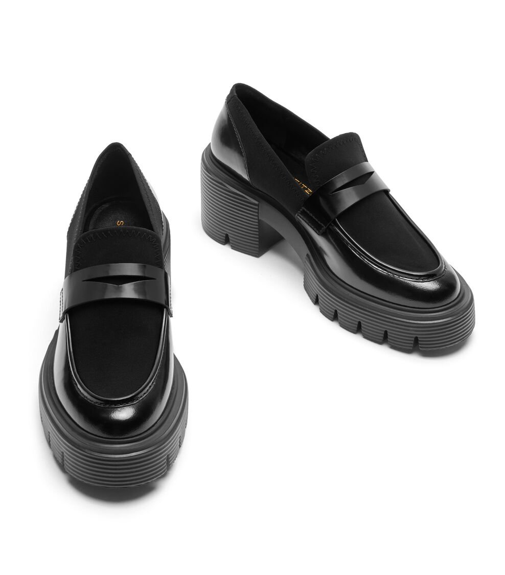 Stuart Weitzman 5050 SOHO LOAFER En NEGRO De Mujer | Stuart Weitzman®