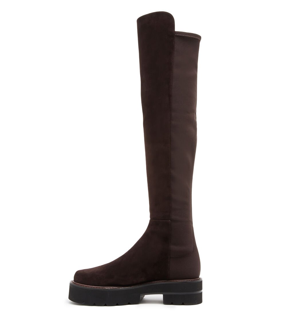 Stuart Weitzman 5050 ULTRALIFT BOOT En ÉBANO De Mujer | Stuart Weitzman®