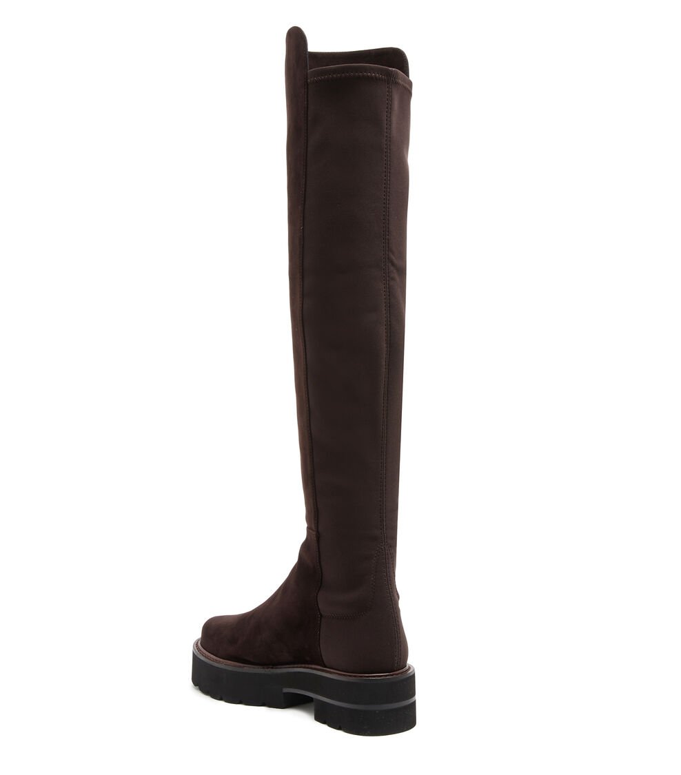 Stuart Weitzman 5050 ULTRALIFT BOOT En ÉBANO De Mujer | Stuart Weitzman®