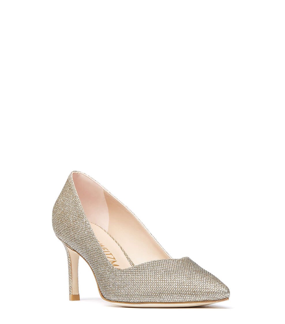 Stuart Weitzman ANNY 70 En PLATINO De Mujer | Stuart Weitzman®