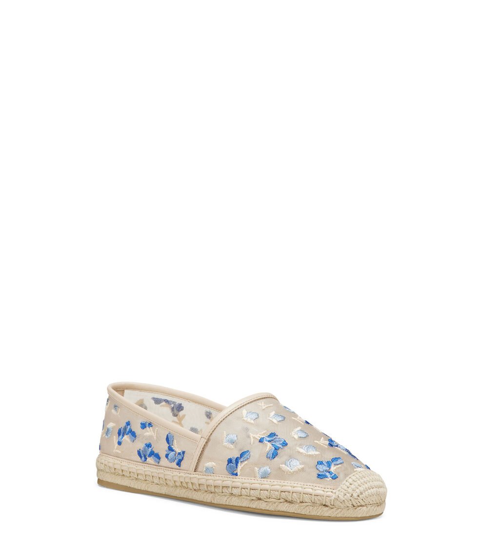 Stuart Weitzman BAREITALL ESPADRILLE En CIELO MULTI/BARELY BEIGE De Mujer | Stuart Weitzman®