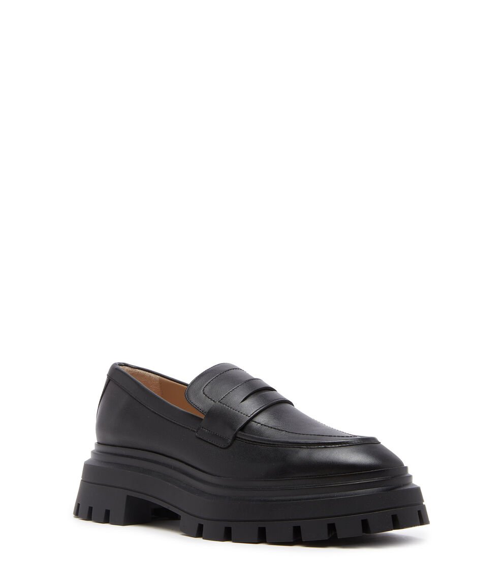 Stuart Weitzman BEDFORD LOAFER En NEGRO De Mujer | Stuart Weitzman®