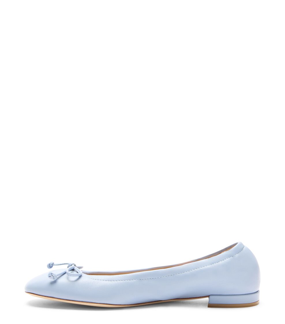 Stuart Weitzman BRIA BALLET FLAT En CIELO De Mujer | Stuart Weitzman®