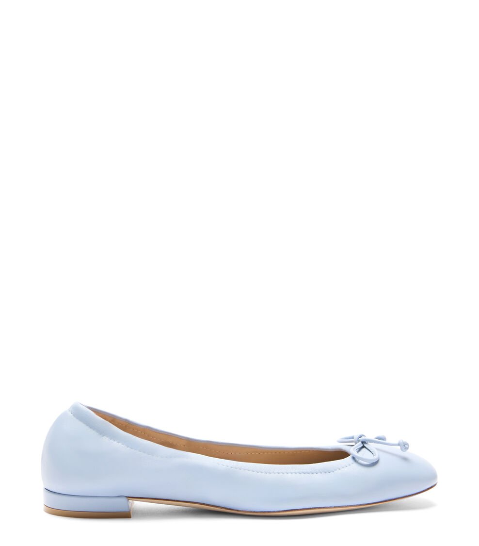 Stuart Weitzman BRIA BALLET FLAT en CIELO de Mujer | Stuart Weitzman®