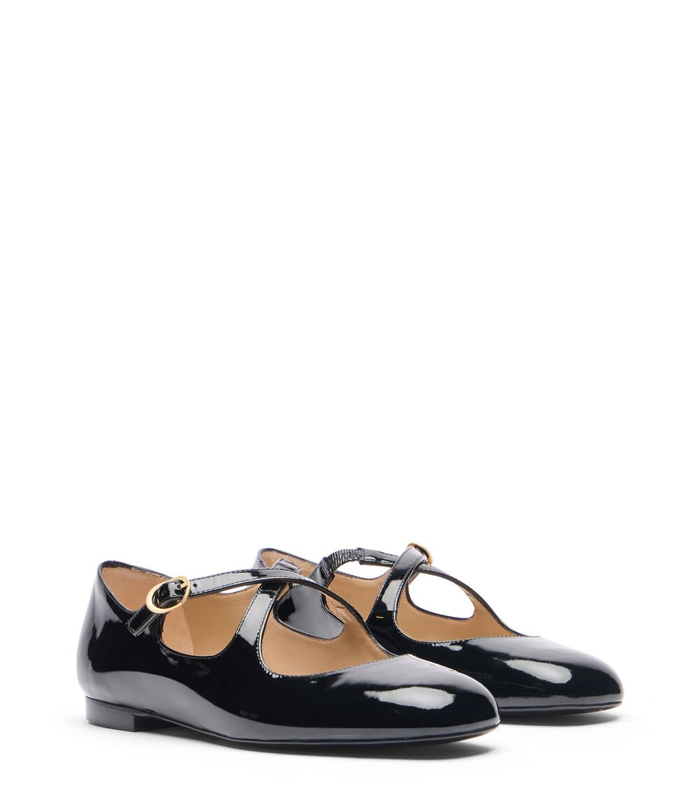 Stuart Weitzman CLEM FLAT En NEGRO De Mujer | Stuart Weitzman®