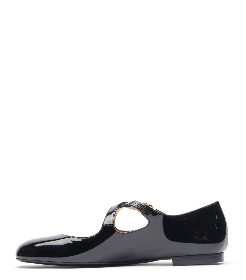 Stuart Weitzman CLEM FLAT En NEGRO De Mujer | Stuart Weitzman®