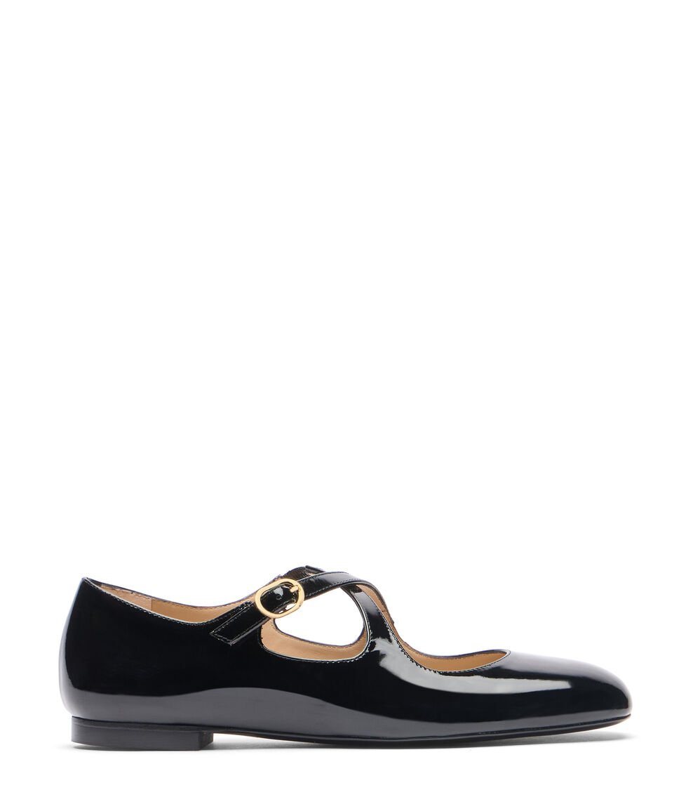 Stuart Weitzman CLEM FLAT en NEGRO de Mujer | Stuart Weitzman®