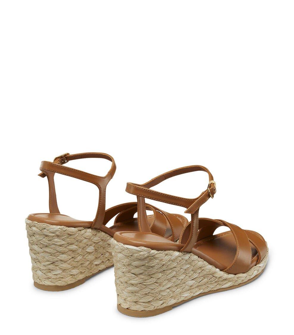 Stuart Weitzman DAYNA ESPADRILLE WEDGE En MACCHIATO/NATURAL De Mujer | Stuart Weitzman®