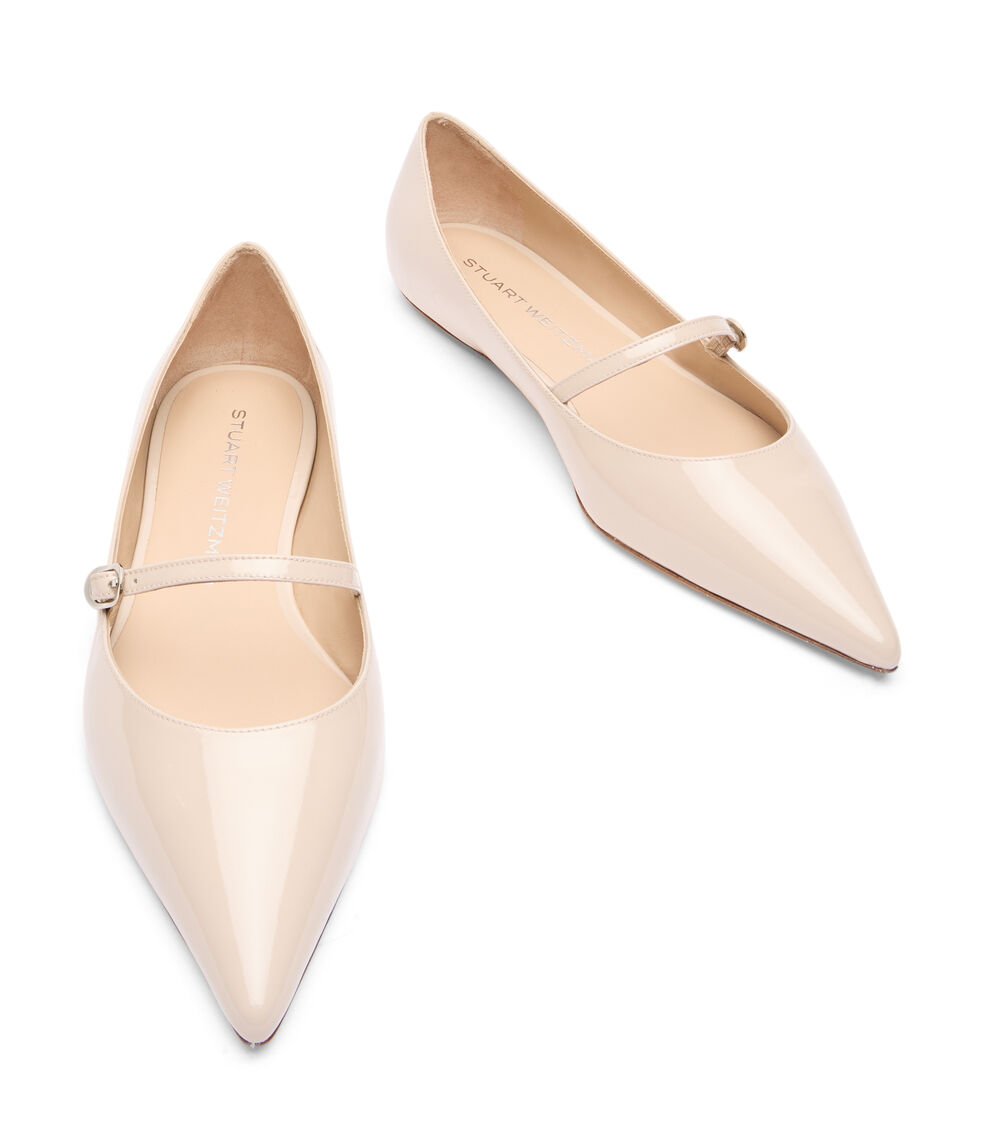 Stuart Weitzman EMILIA MARY JANE FLAT En GLAZE De Mujer | Stuart Weitzman®