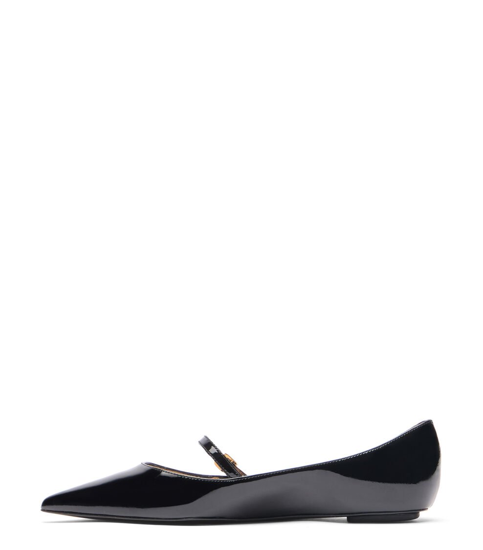 Stuart Weitzman EMILIA MARY JANE FLAT En NEGRO De Mujer | Stuart Weitzman®