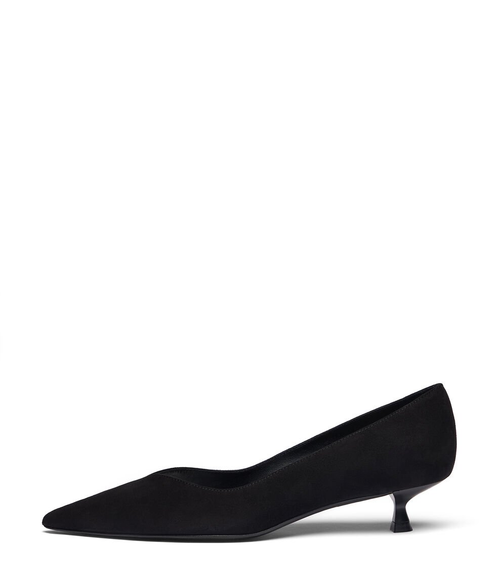 Stuart Weitzman EVA 35 PUMP En NEGRO De Mujer | Stuart Weitzman®