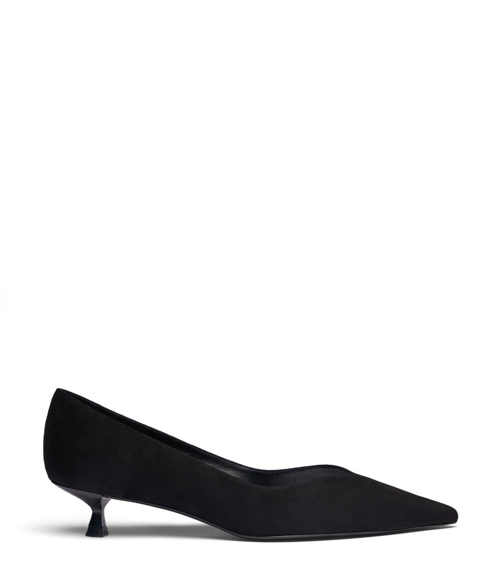 Stuart Weitzman EVA 35 PUMP en NEGRO de Mujer | Stuart Weitzman®