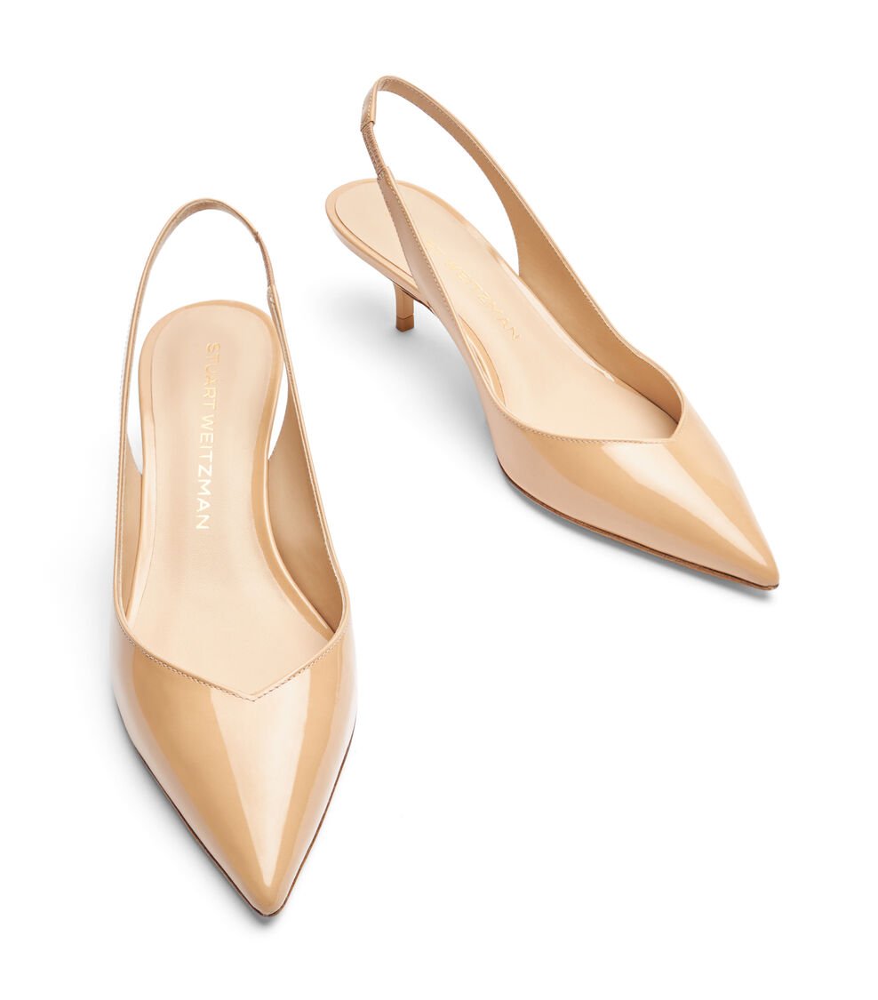 Stuart Weitzman EVA 50 SLINGBACK En ADOBE De Mujer | Stuart Weitzman®